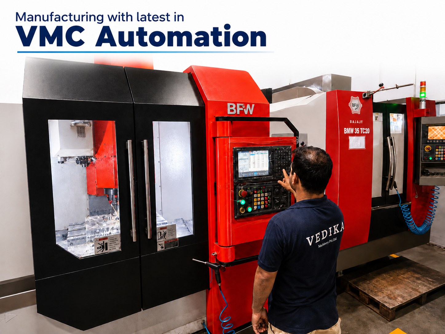 VMC machining