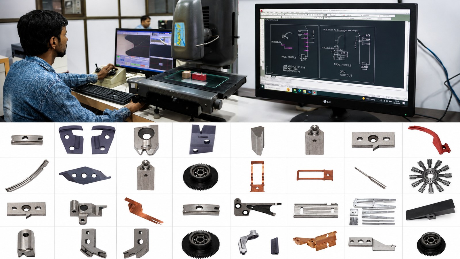 Inspection and metrology at Vedika Machinery